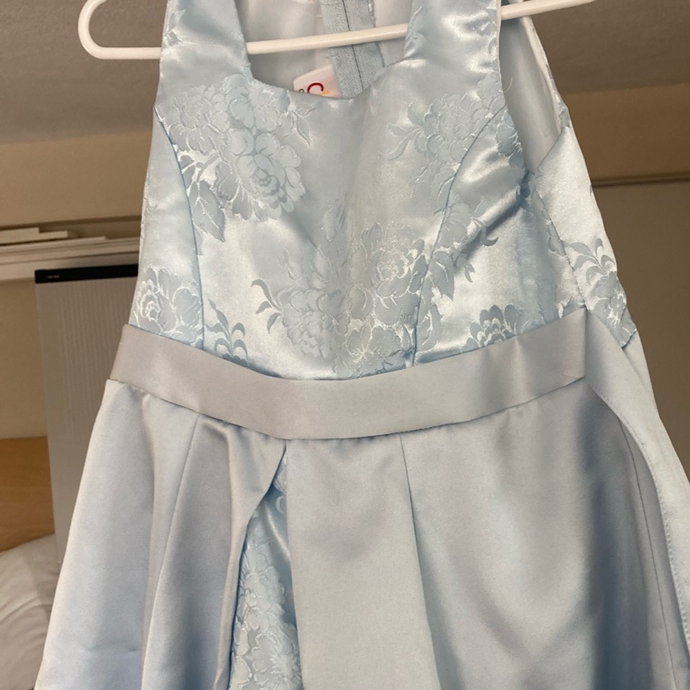Blue dress kids size 6
